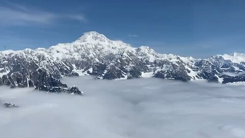 Flight scene at Denali national