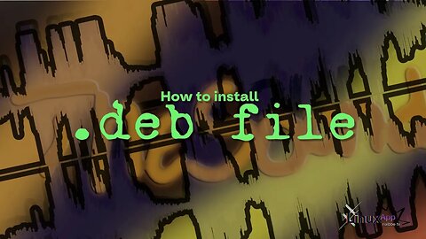 Linux App - How to install dot Deb file