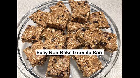 Easy Non-Bake Granola Bars