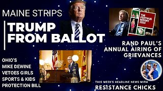 Full Show: Maine Strips Trump From Ballot; OH's Dewine Vetoes Kids Bill; Rand's Festivus 12/29/23