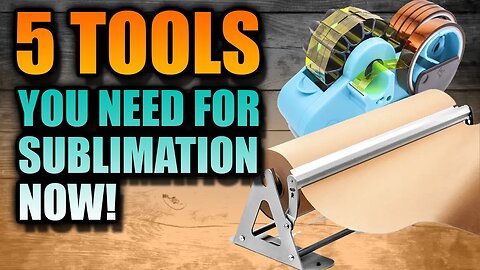 5 Helpful Tools You Need In Your Sublimation Workshop