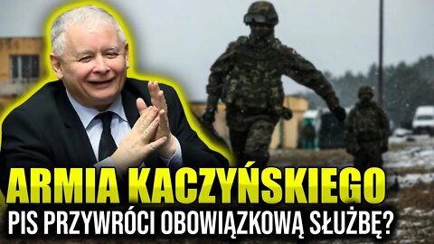 PiS przywróci OBOWIĄZKOWĄ SŁUŻBĘ WOJSKOWĄ?! Wyślą młodych Polaków w kamasze... \\ Polska.LIVE