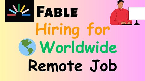 Apply for this Fantastic Remote Job Opportunity : Work Remotely, Live Freely