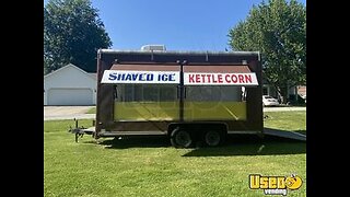 Ready to Customize - 8' x 16' Wells Cargo Kitchen Food Trailer | DIY Trailer for Sale in Illinois