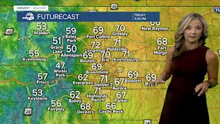 70s in Denver today, but snow possible by Halloween