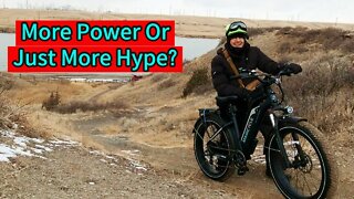 MAGICYCLE 52Volt CRUISER EBIKE - OffRoad Test