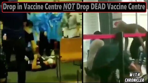 They're Supposed to be Drop IN Vaccine Centre's NOT Drop DEAD Vaccine Centre's