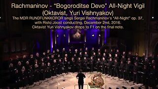 Rachmaninov - “Bogoroditse Devo” All-Night Vigil (Oktavist, Yuri Vishnyakov)