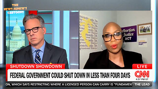 Hilarious: CNN Fake News anchor Tapper trying very hard to understand Democrat Rep. Pressley who insists that "our border is secure."