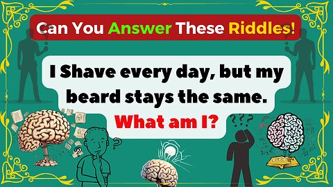 "10 Mind-Bending Riddles with Answers | Test Your IQ and Solve Them All!"