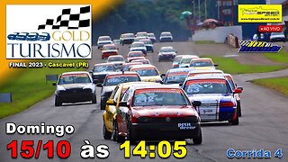 🔴 GOLD TURISMO | Corrida 4 | FINAL 2023 | Cascavel (PR) | Ao Vivo