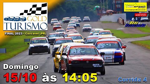 🔴 GOLD TURISMO | Corrida 4 | FINAL 2023 | Cascavel (PR) | Ao Vivo