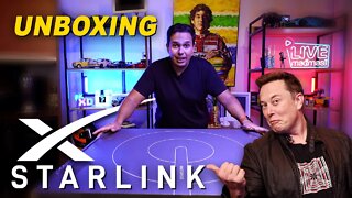 Unboxing STARLINK! A internet via satelite do Elon Musk
