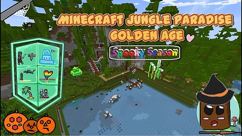 Minecraft Jungle Paradise Golden Age - Ep841 : Dinosaur Cage Remodel