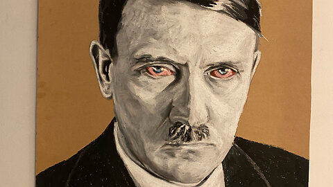 Drawing Adolf Hitler ⚠️☣️