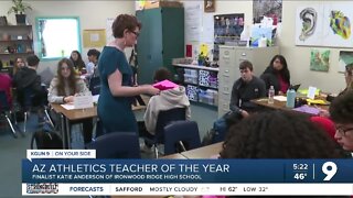 Katie Anderson earns teacher of the year nomination