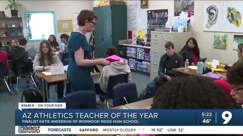 Katie Anderson earns teacher of the year nomination