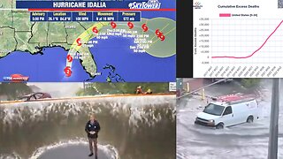 HURRICANE IDALIA AIMS AT FLORIDA CATASTROPHIC STORM SURGE EXPECTED FEMA PREDEPLOYED*CRISIS OF DEATH*