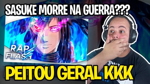 REACT Rap do Madara (Naruto) - A LENDA REENCARNADA | Flash Beats (Prod. WB Beats)