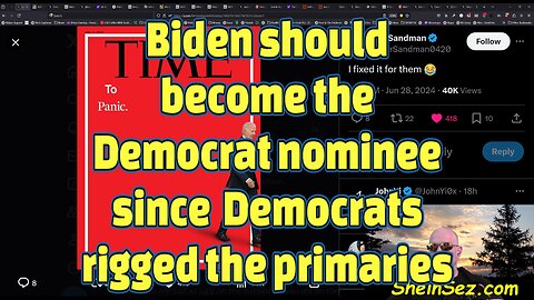 Biden should become the Democrat nominee since Democrats rigged the primaries-578