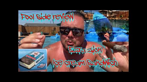 Poolside Ezra Zion ice cream sandwich
