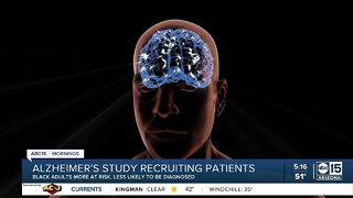 Alzheimer's study recruiting patients