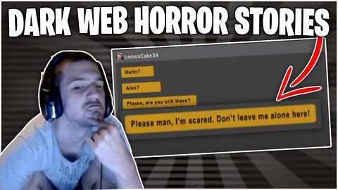 Dr.NoSleep Dark Web Horror Story Reaction!