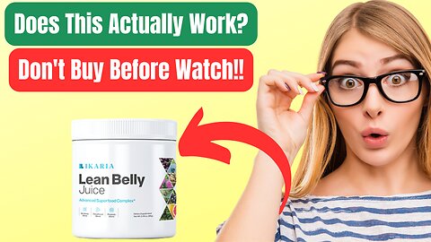 Ikaria Lean Belly Juice Reviews : Does This Really Works For Weight Loss?