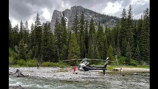 FRIDAY FUNNY - NPS SAYS HELICOPTER ILLEGALLY LANDS IN GRAND TETON NP FOR A PICNIC