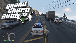 GTA 5 Police Pursuit Driving Police car Ultimate Simulator crazy chase #39