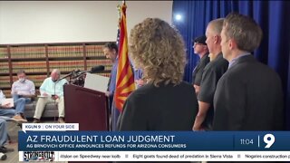 AG Mark Brnovichs office securing nearly 5 million dollars for Arizonans abused by loan lenders