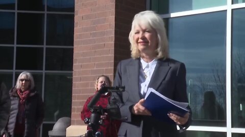 Mesa County Clerk Tina Peters addresses grand jury investigation
