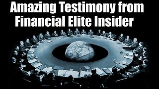 Amazing testimony from financial elite insider - Ronald Bernard