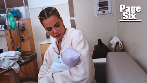Khloé Kardashian reveals baby boy, documents his birth on 'Kardashians' premiere