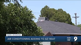 Air conditioning adding to AZ heat