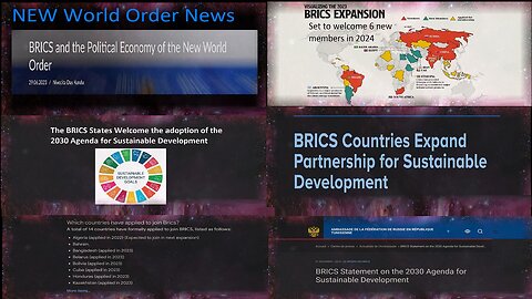 BRICS Is An Important Part Of The New Order & Sustainable Development