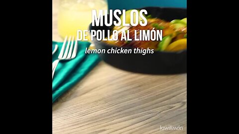 Muslos de Pollo al Limón