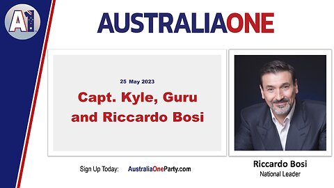 AustraliaOne Party - Capt. Kyle, Guru and Riccardo Bosi