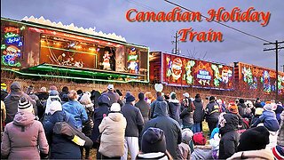 Canadian Pacific Holiday Train 2023 Arrived to Canada Today | Canada Christmas Train