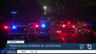 SDPD: Teen killed in drive-by shooting