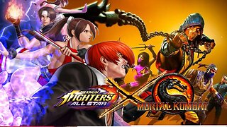 Kof All Star X Mortal kombat - Colaboração