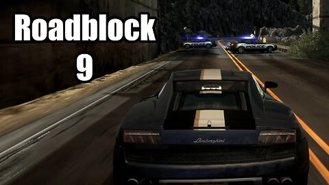 NEED FOR SPEED THE RUN Roadblock 9