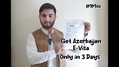 Step-by-Step Azerbaijan Visa Process for Pakistani Passport Holder | How to Get Your Azerbaijan Visa