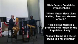 Utah Senate Candidate Supports BLM, Calls Trump & Republicans Racists