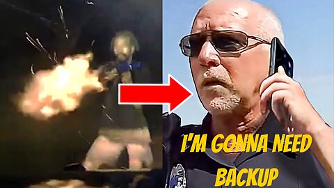 INSANE POLICE DASH CAM FOOTAGE (GRAPHIC)