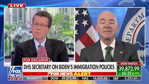 DHS Sec. Mayorkas Dodges When Asked if the U.S. Is Safer Under Biden than Before the 9/11 Attacks