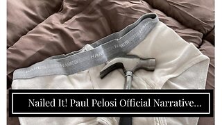 Nailed It! Paul Pelosi Official Narrative HAMMERED by Memes