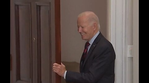 Biden Shows Off His Very Creepy Grin