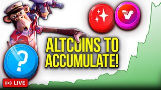 Accumulate THESE Altcoins NOW To Make HUGE Gains On This Rally!