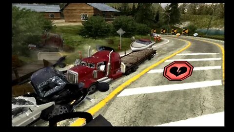 Burnout 3: Takedown Walkthrough! Crash Mode Part or Level 23! Ticket To Ride!